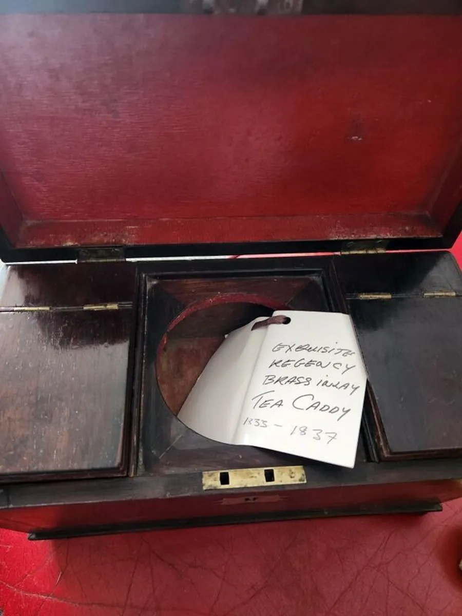 200 yr old tea caddy - Image 2