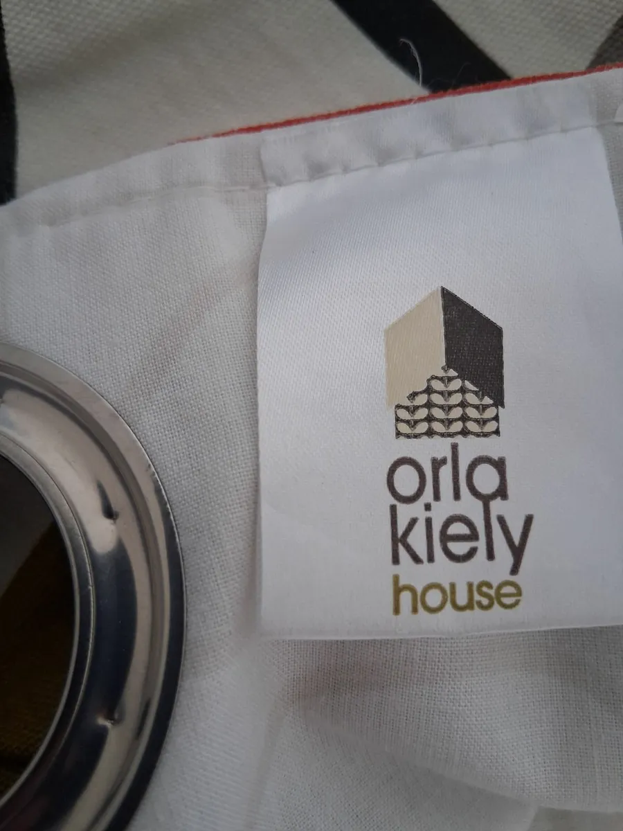 Used Orla Kiely Curtains 46 inches x 70 inches - Image 1