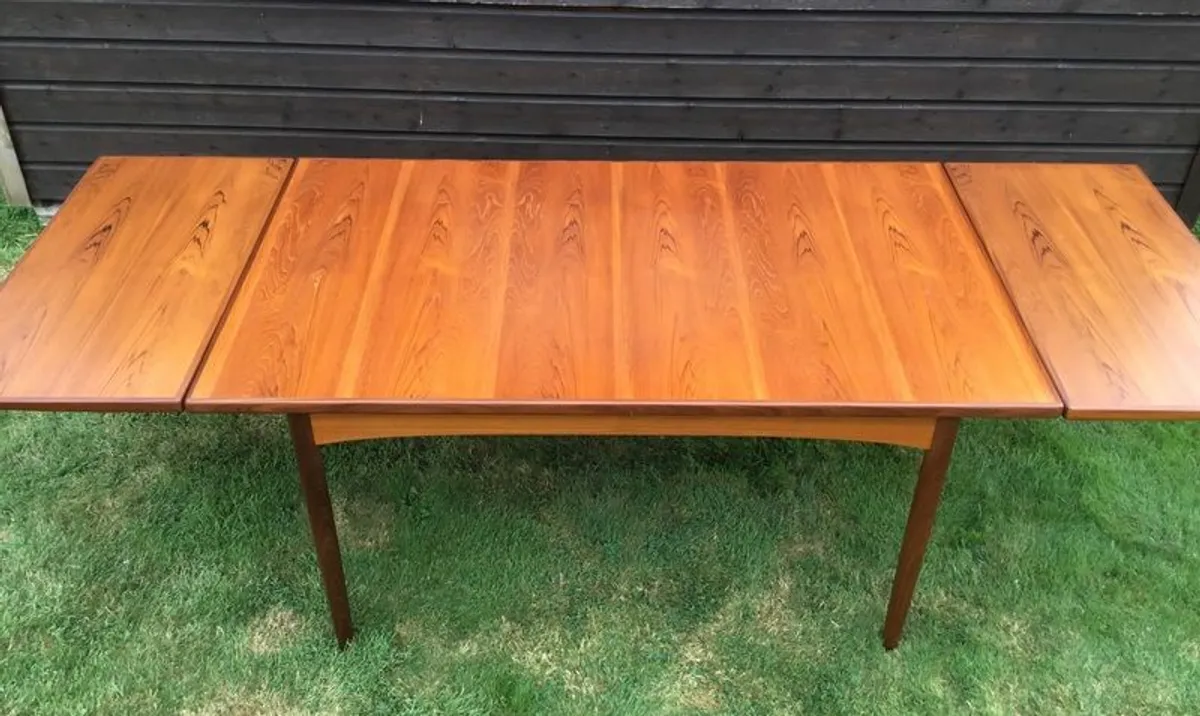 Mid Century Vintage Retro G Plan Kofod Larsen Extending Dining Table - Image 3