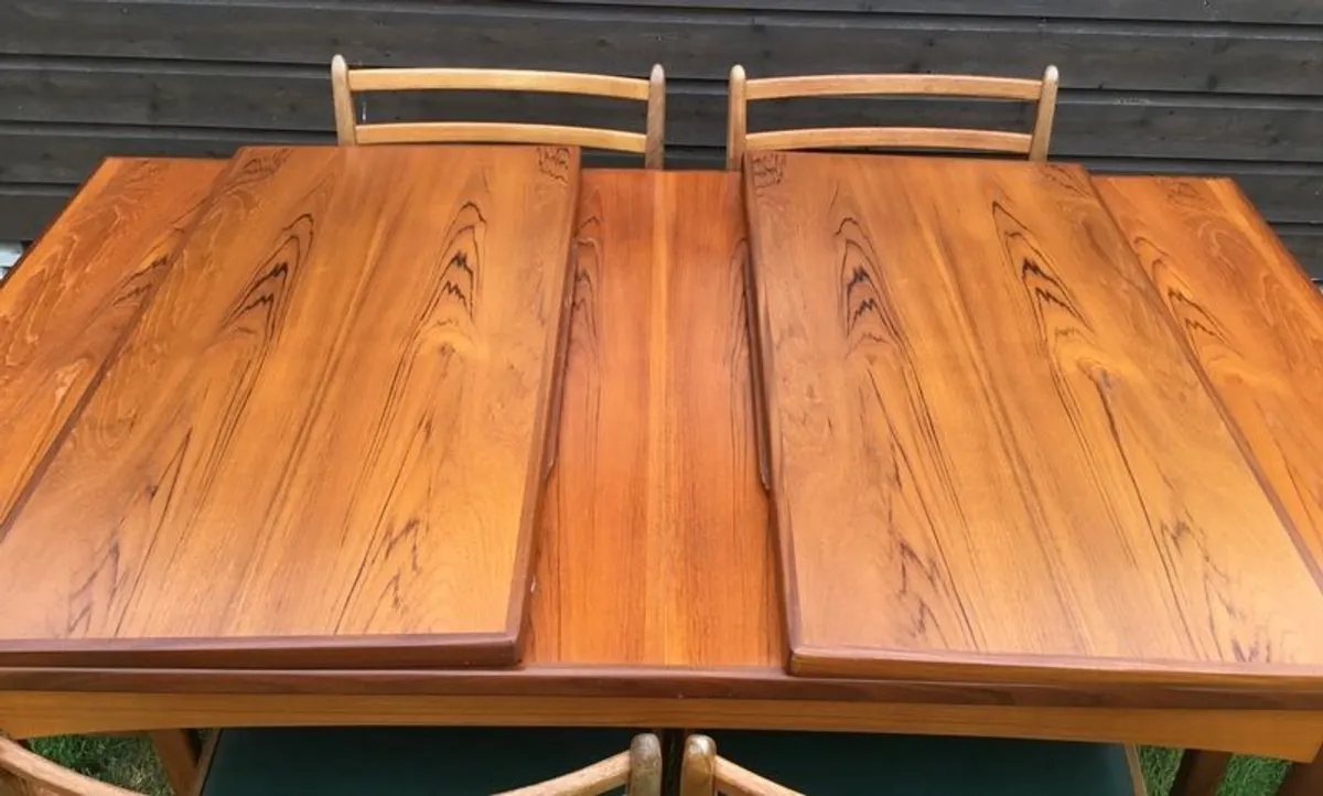 Mid Century Vintage Retro G Plan Kofod Larsen Extending Dining Table - Image 4