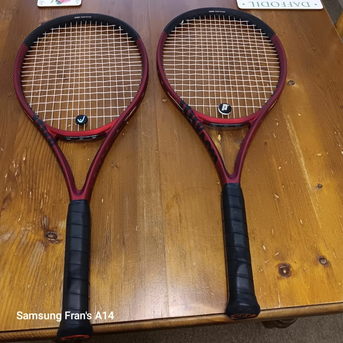Tennis raquets