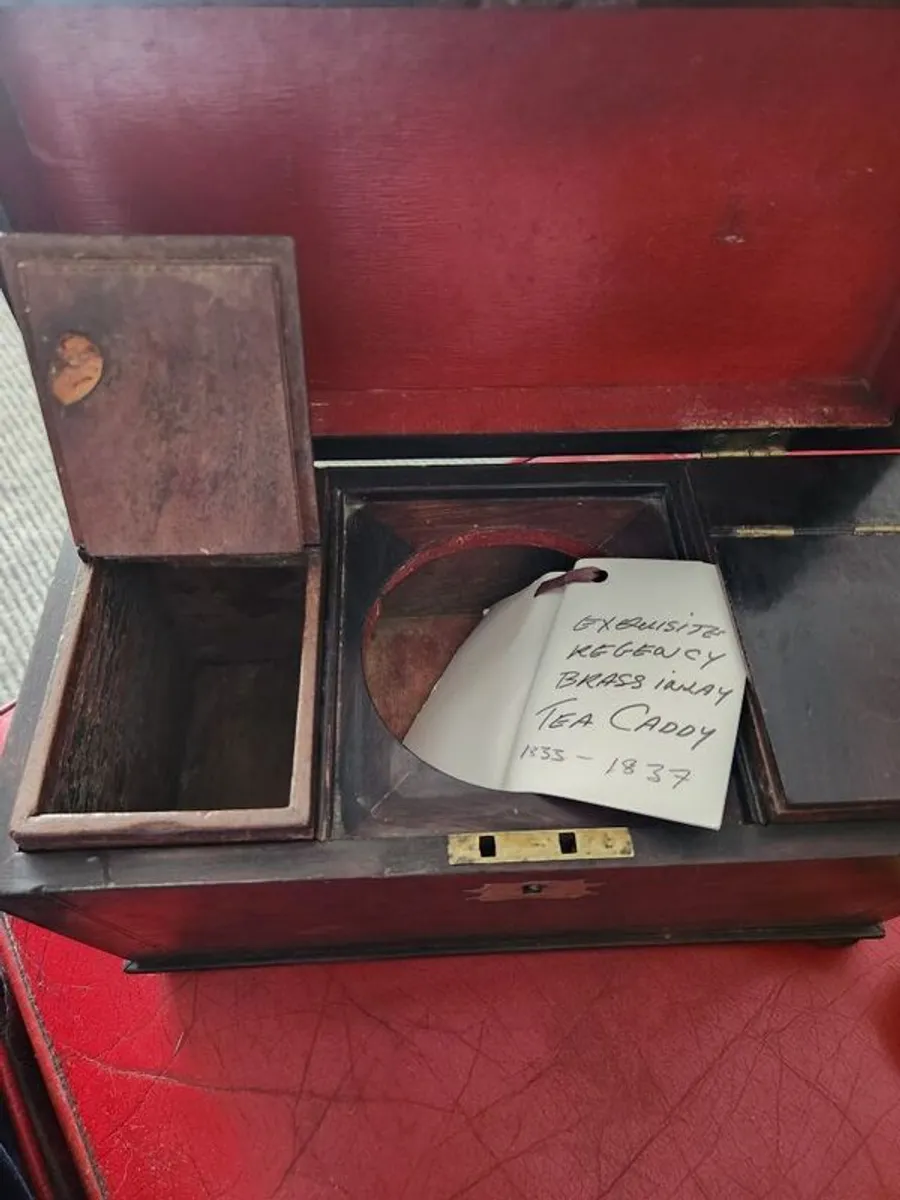 200 yr old tea caddy - Image 3