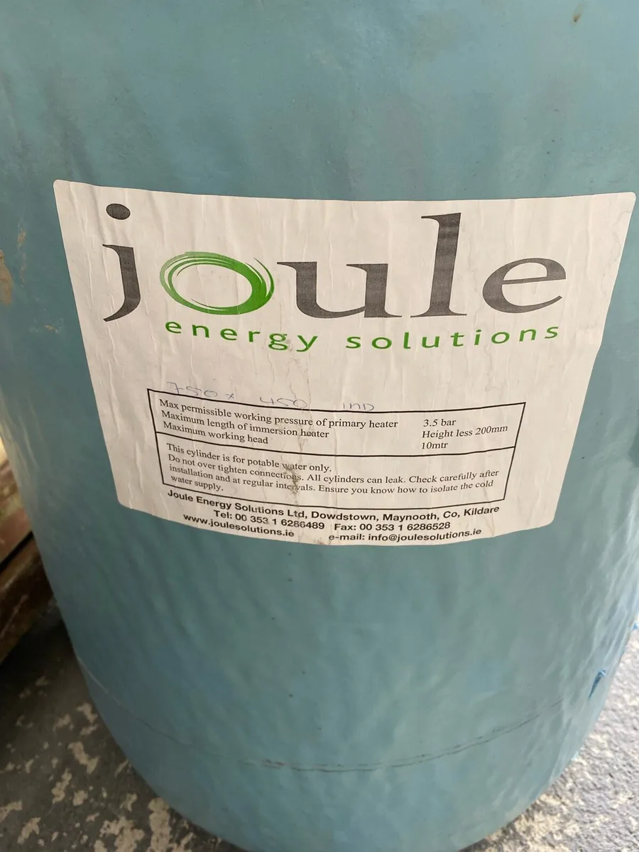 Joule hot water cylinder - Image 1