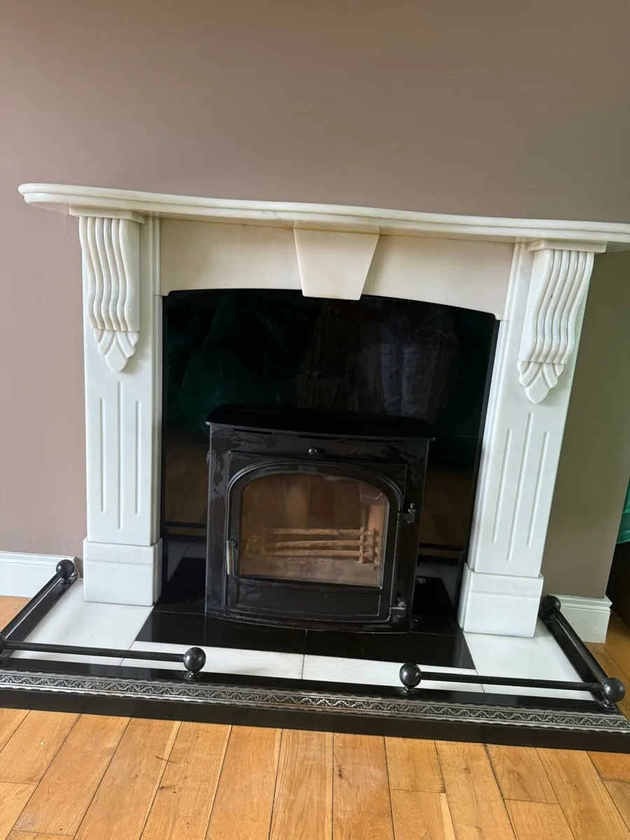 Hunter boiler stove with granite surround - Image 3