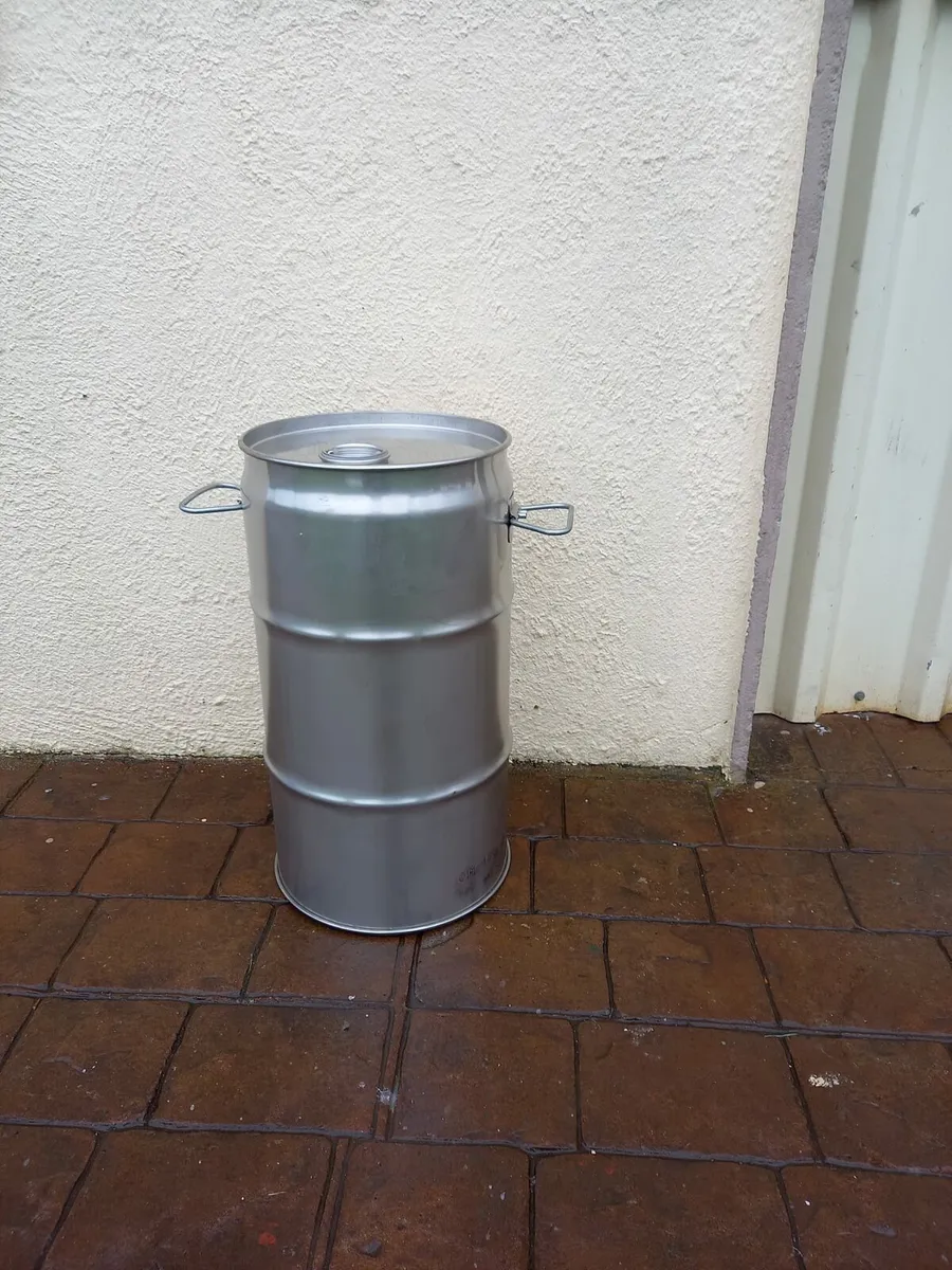 30 lt stainless steel drums - Image 4