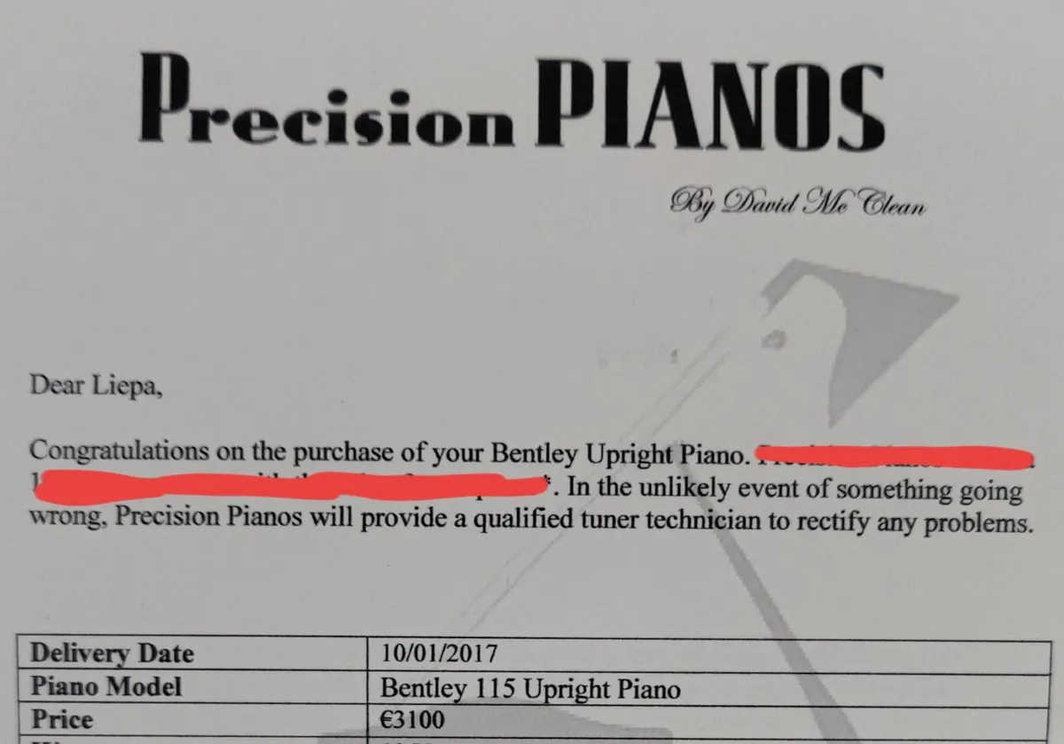 Bentley Piano - Image 2