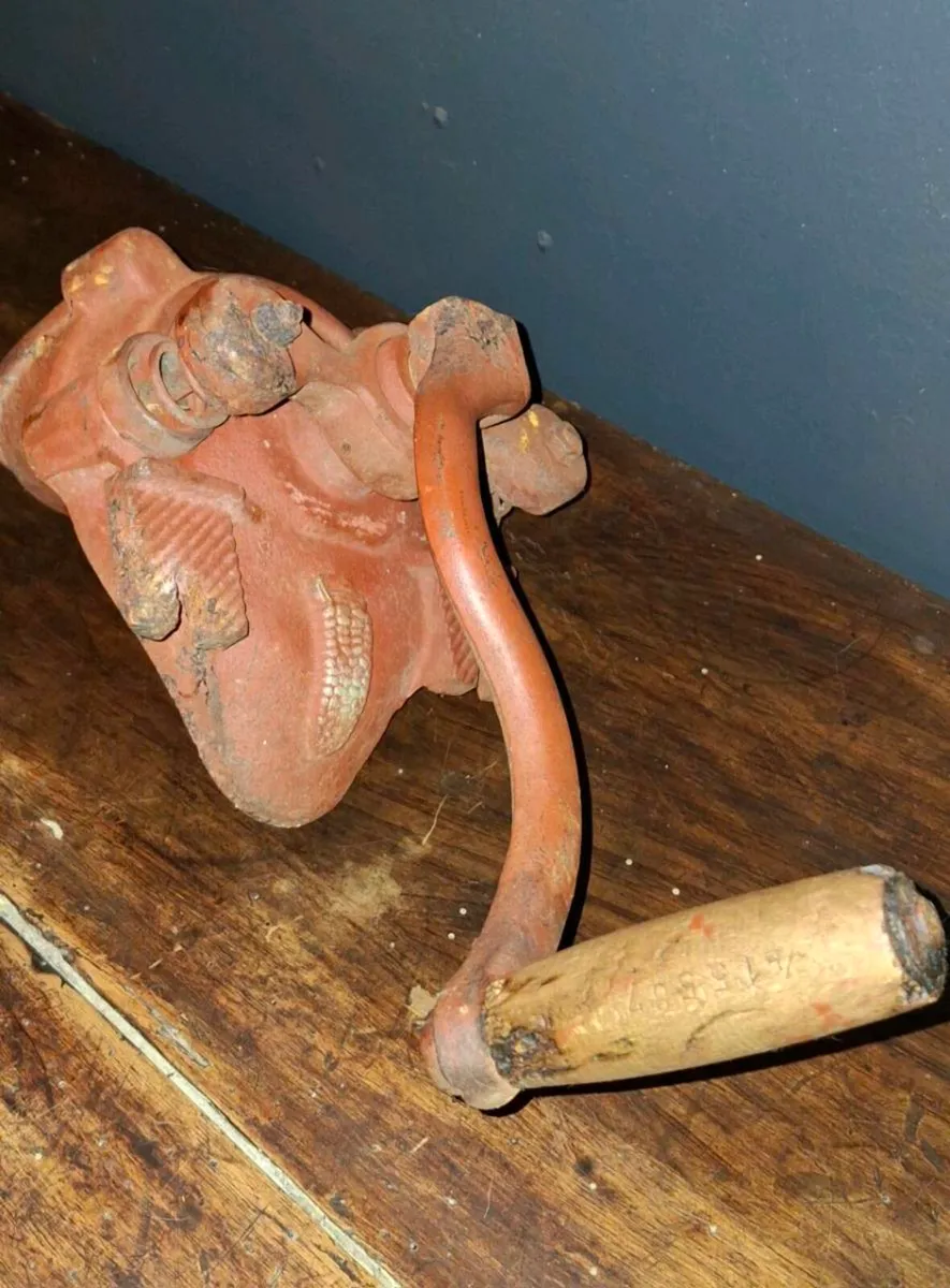 Antique Grain Mill - Image 1