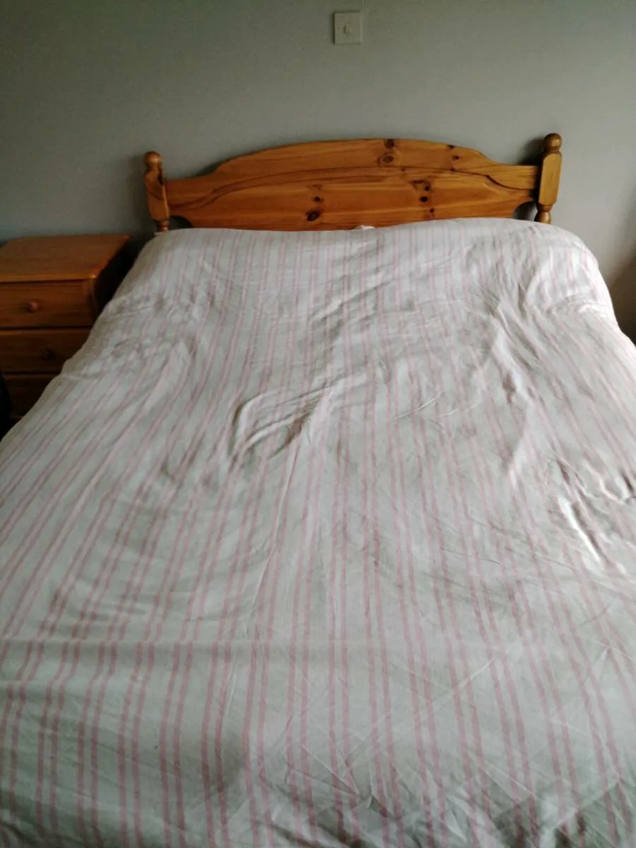 Divan Double Bed Base & Headboard
