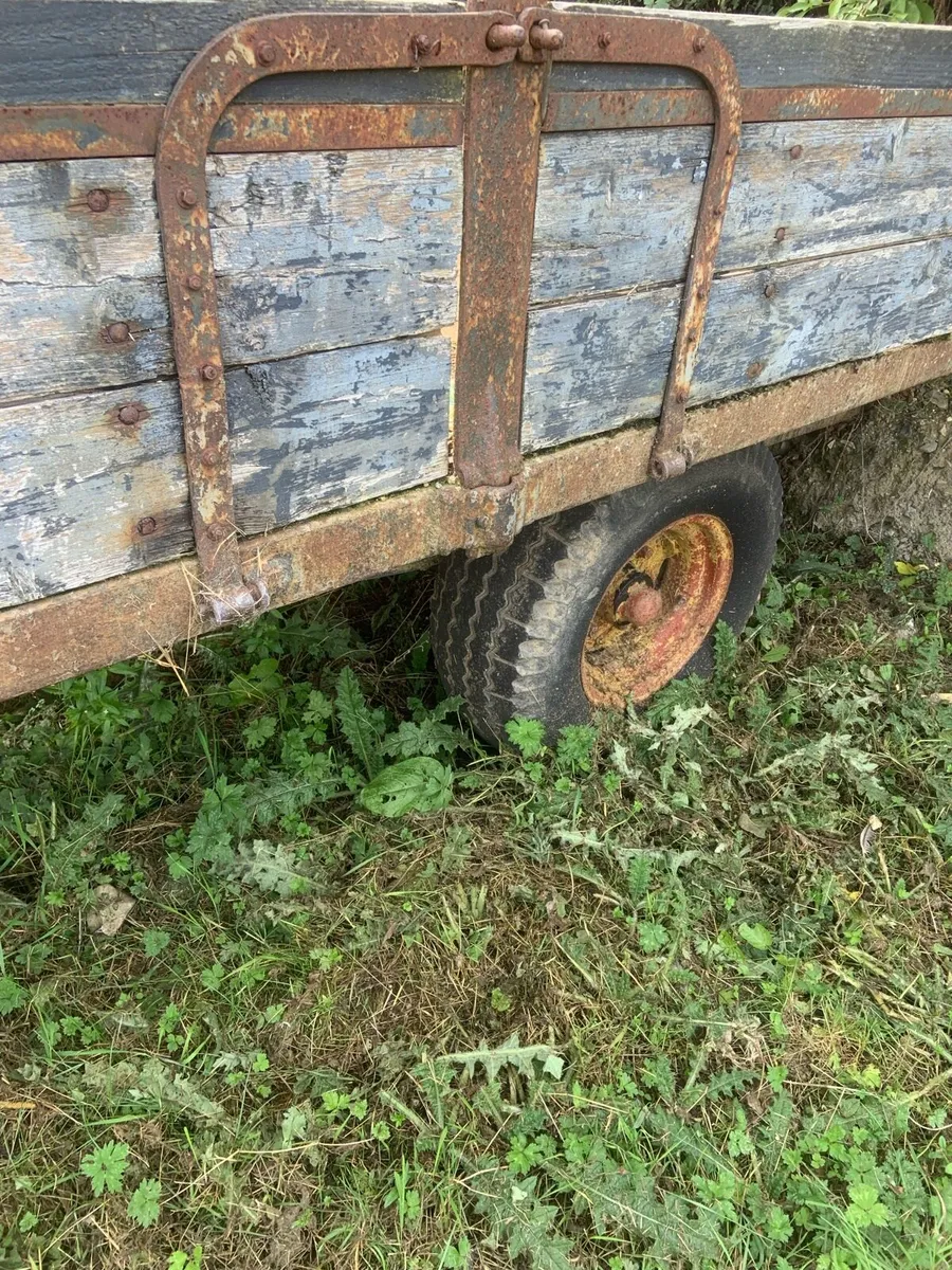 Tractor tipping trailer 12x7ft - Image 3