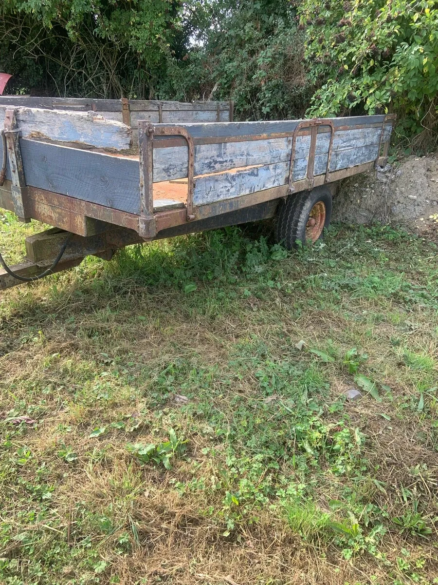 Tractor tipping trailer 12x7ft - Image 2