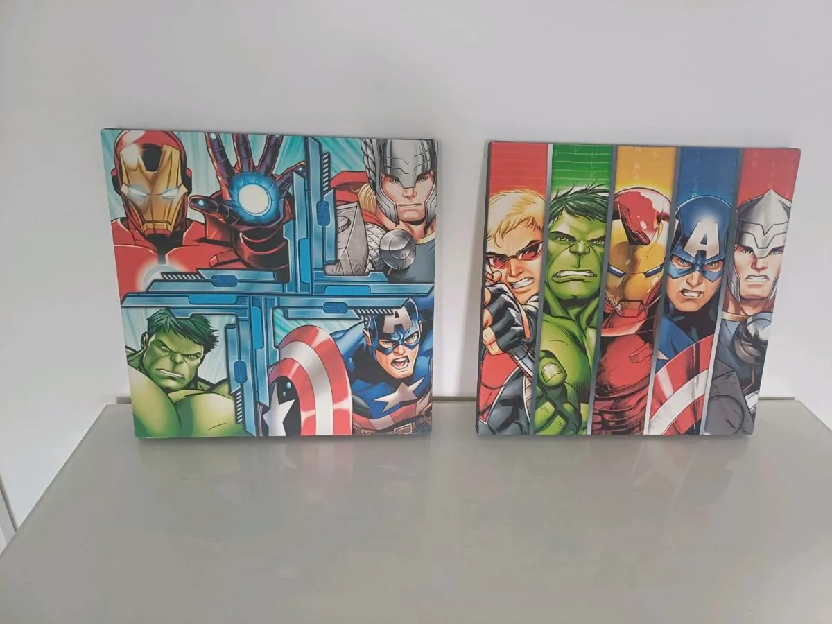 Avengers canvases