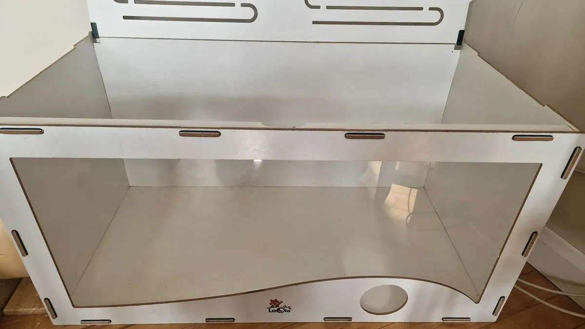Hamster Enclosure permanenet plus travel box and t - Image 1