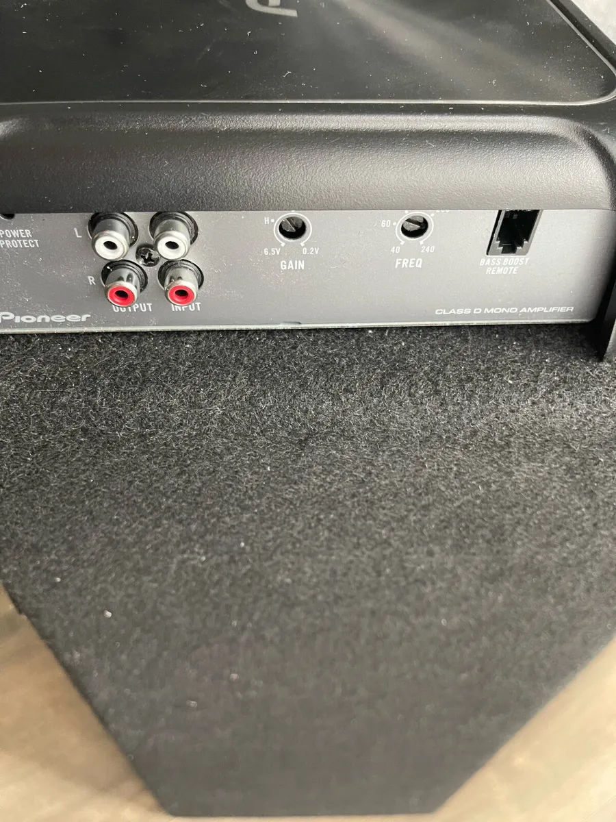 Subwoofer JBL S2 SSI 1100W + Amp Pioneer + Cables - Image 3