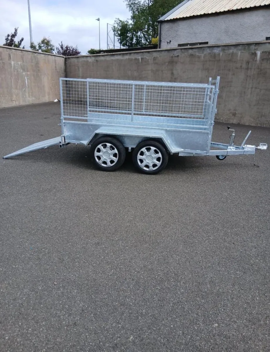 Brand new 8ft2 X 4ft4 inch car trailer. - Image 4