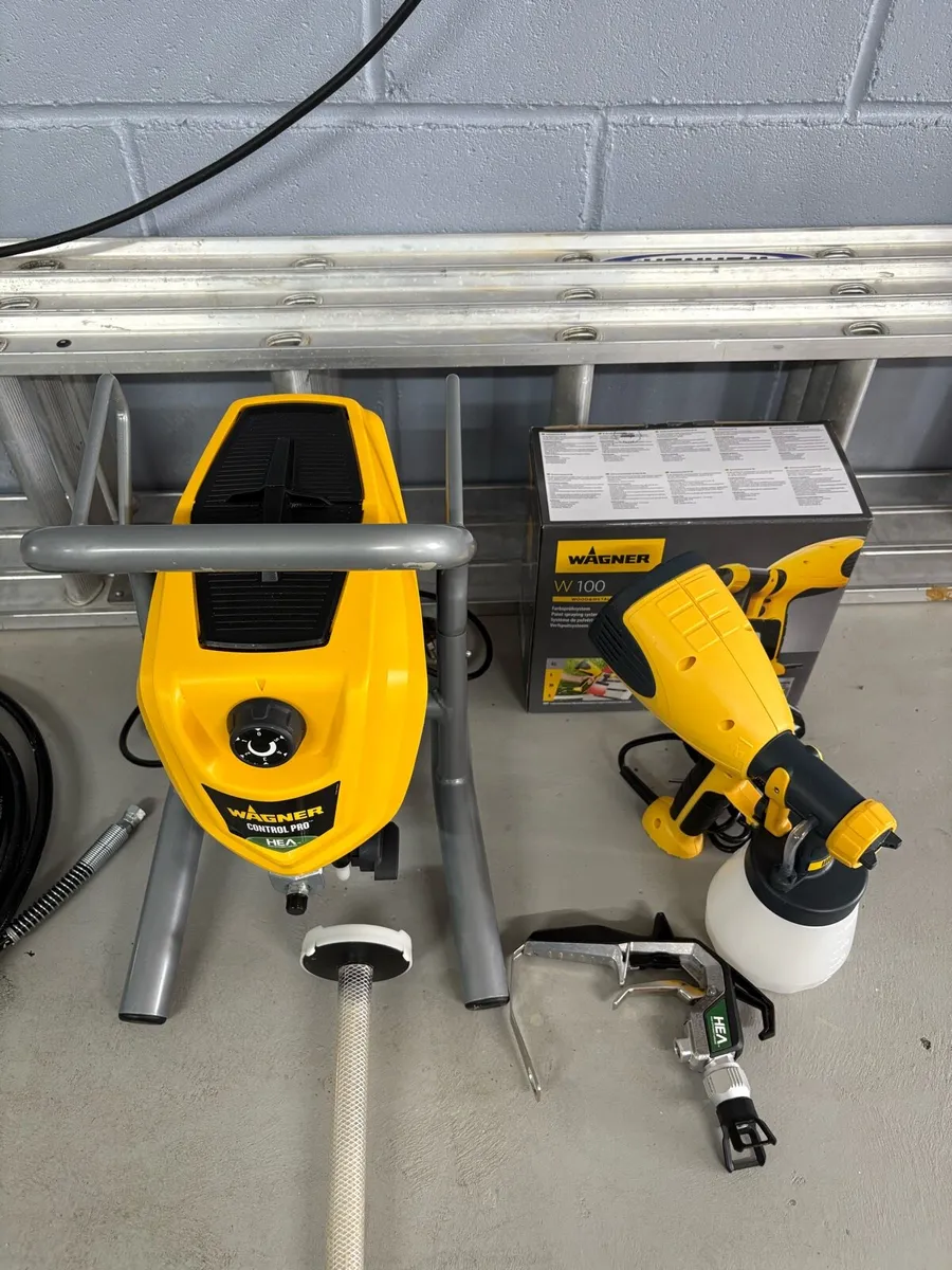 Wagner 250m & W100 Paint Sprayers - Image 1