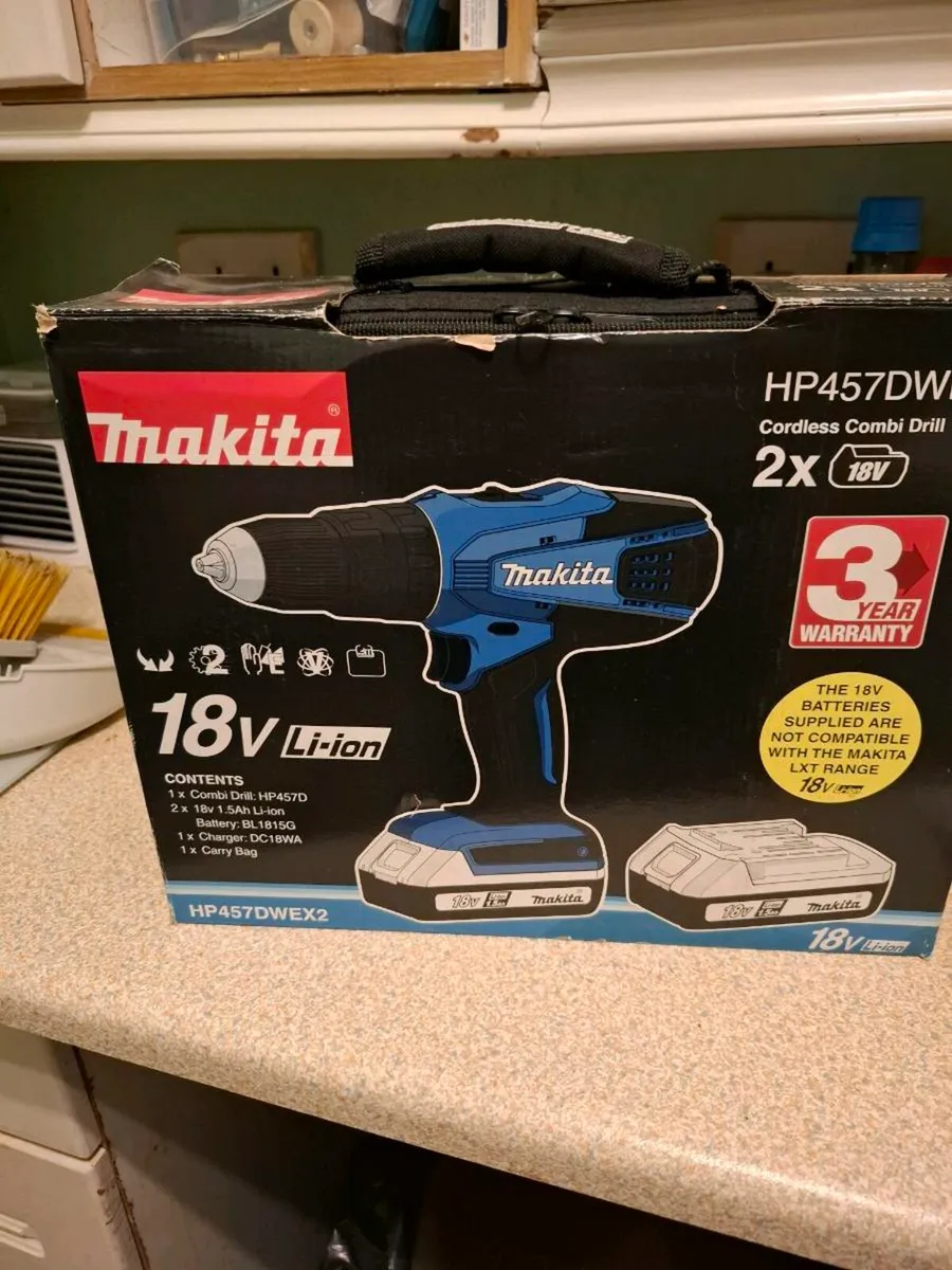 Makita cordless  combi drill