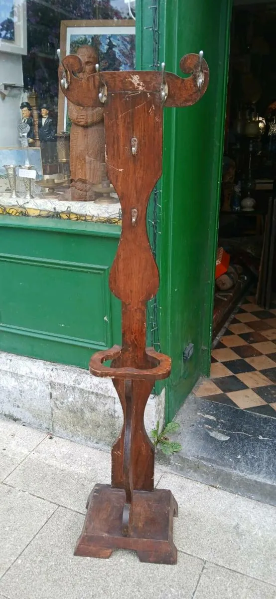 Hall coat stand  1920s or 30s - Image 1