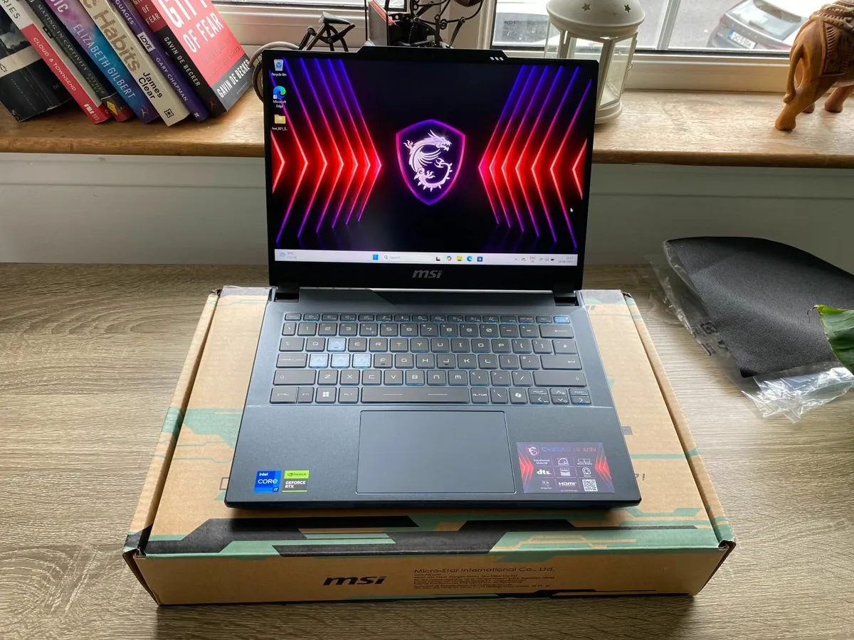 MSI Cyborg 14"    i7-13620H|512GB|16GB|RTX 4060 - Image 1