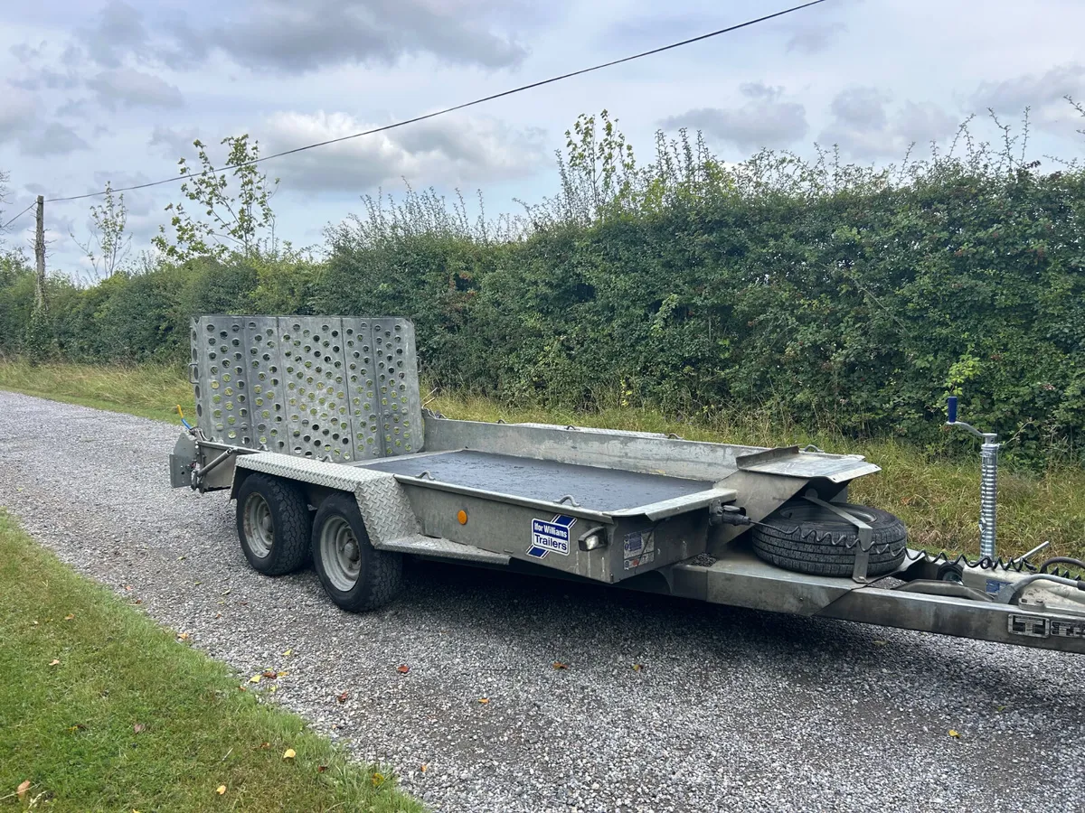 Ifor Williams 12x6 GH126 Plant Trailer - Image 1