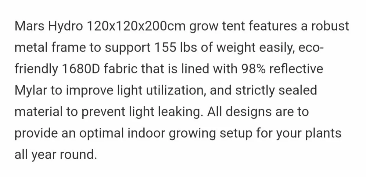 Grow Tent - Image 2