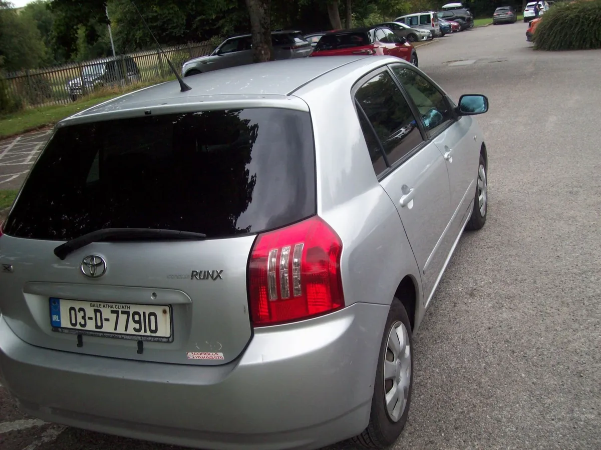 Corolla RUNX 2003 Automatic Japanese Import. - Image 1