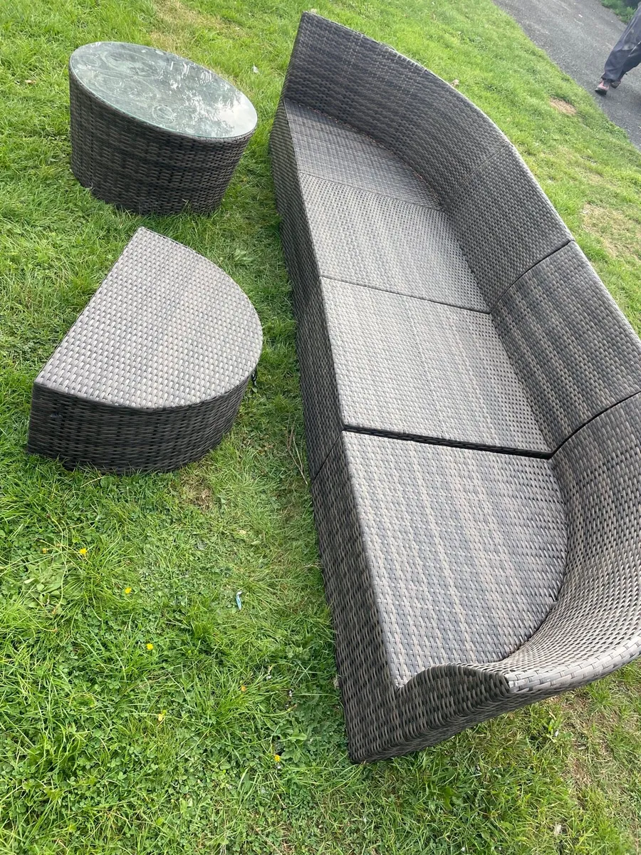Rattan garden set - Image 3