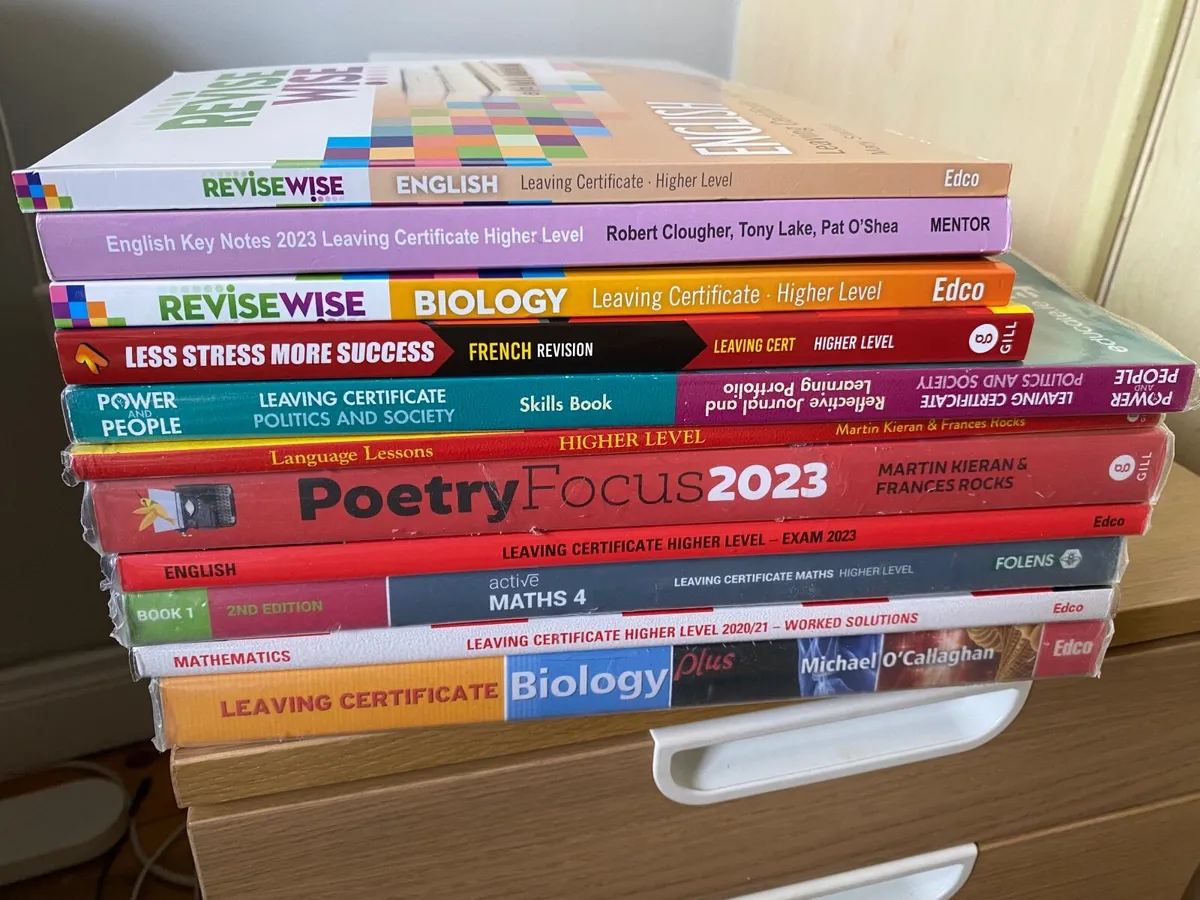 Junior and Leaving Cert School books - Image 1