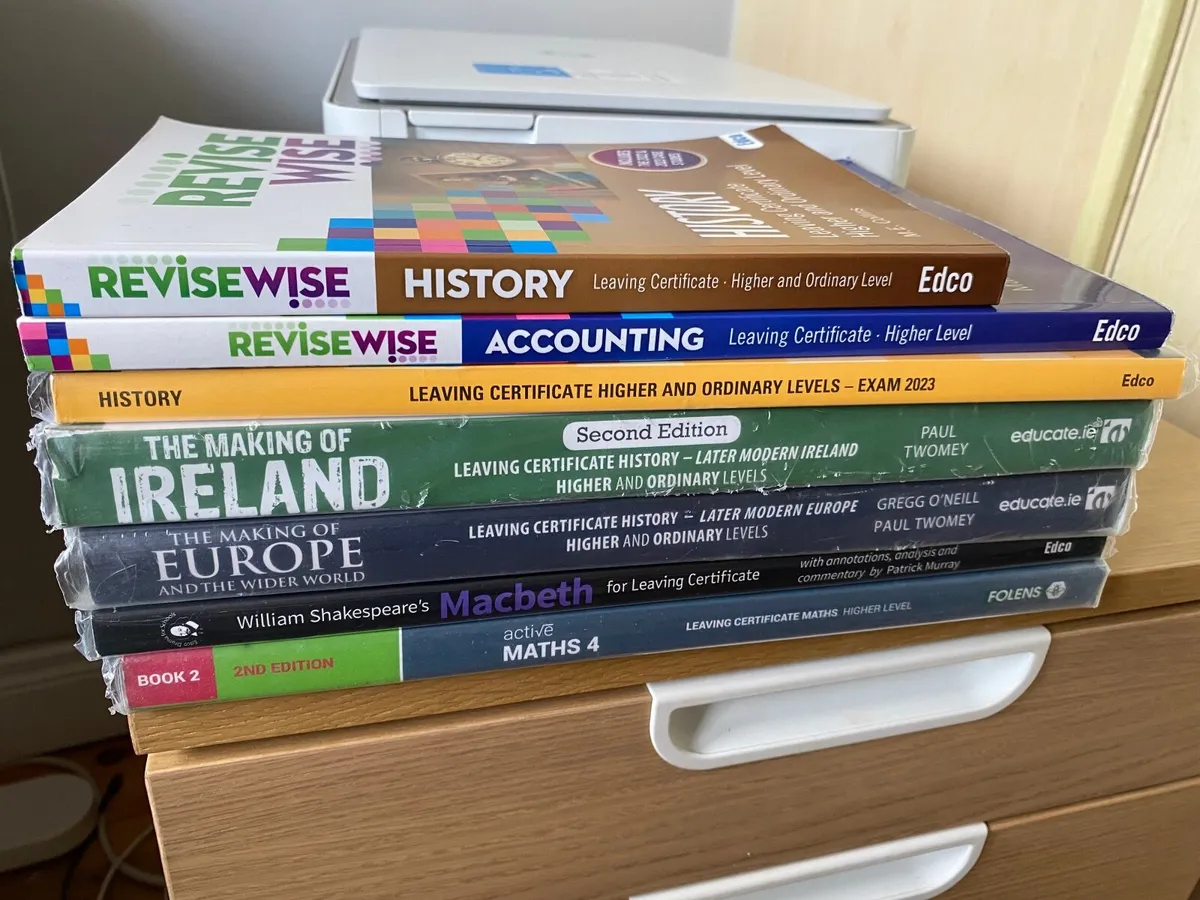 Junior and Leaving Cert School books - Image 2