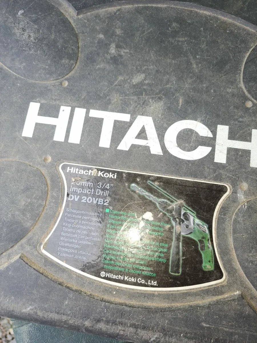 Hitachi 110 volt drill - Image 2