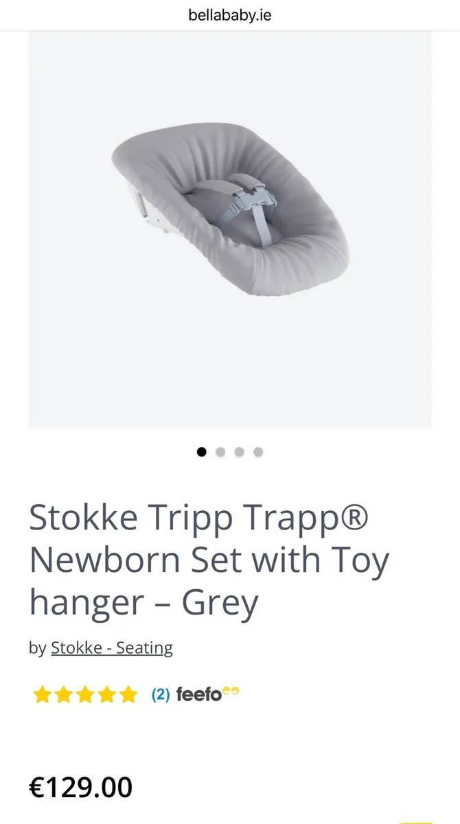 Stokke Tripp Trapp Newborn Set - grey - Image 2