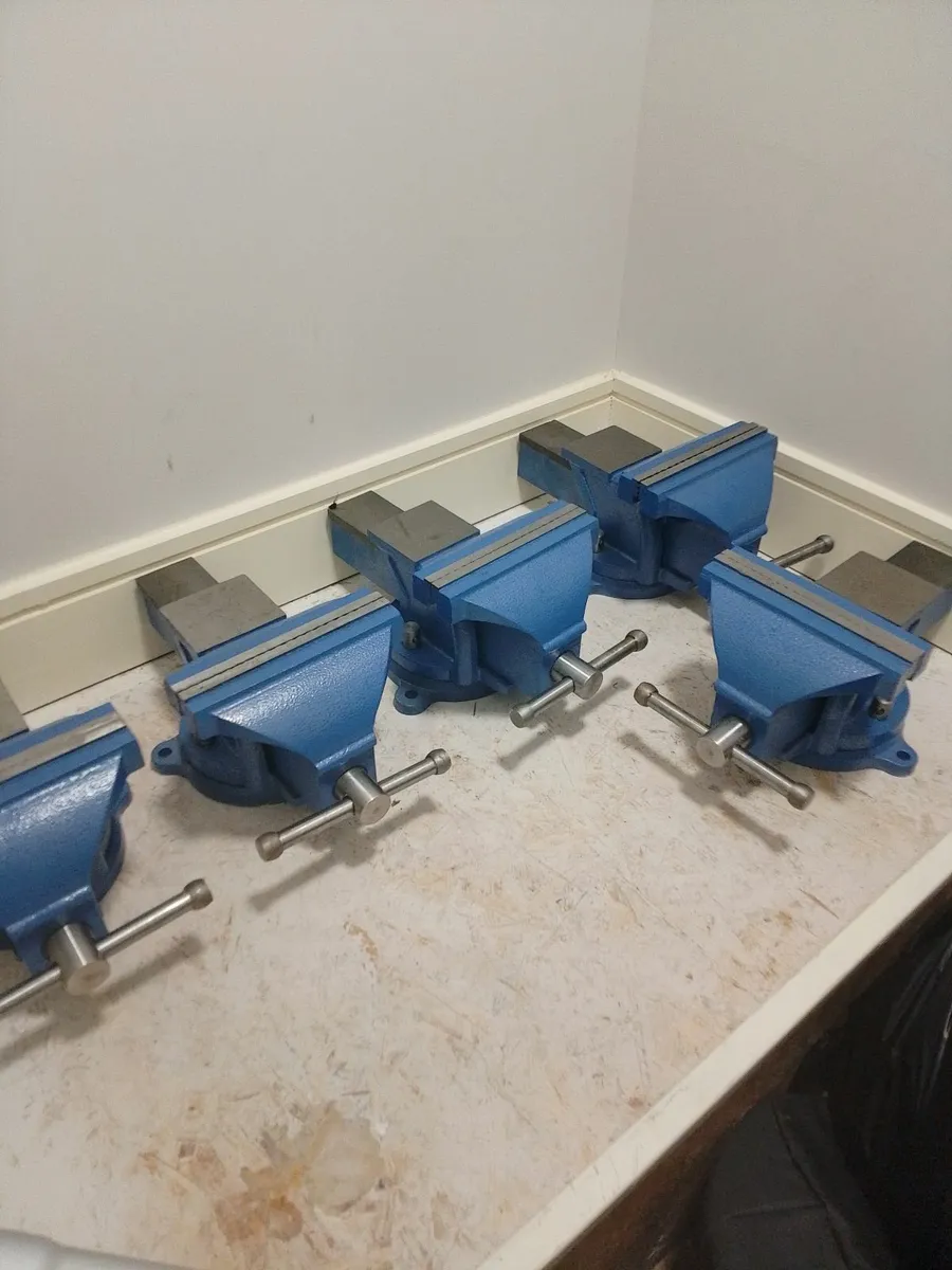 Tool clearance 5 brand new Bench vice 8 - Image 1