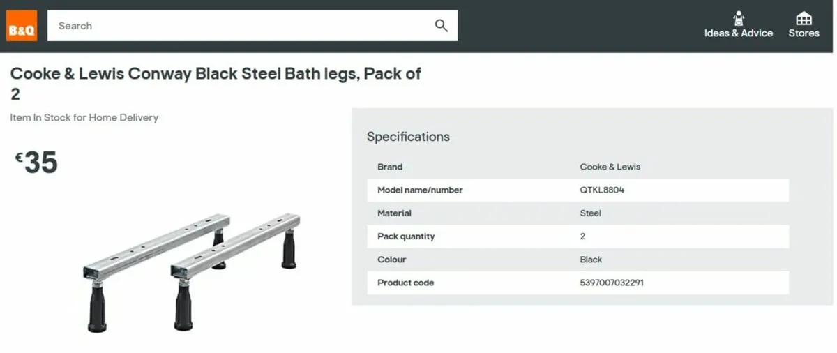 Bath and bath panel - brand new - Image 3