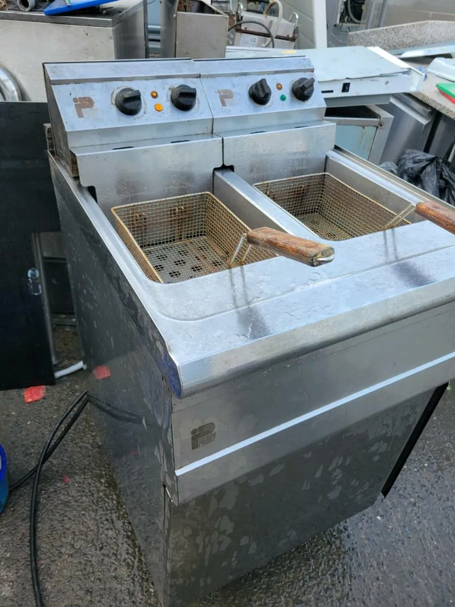Fryer Electric Twin Tank PARRY NPDPF9 - Image 1