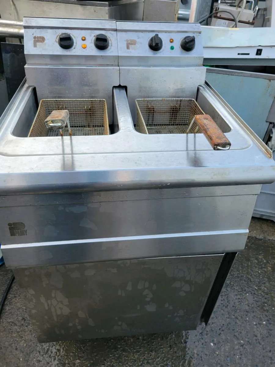 Fryer Electric Twin Tank PARRY NPDPF9 - Image 2