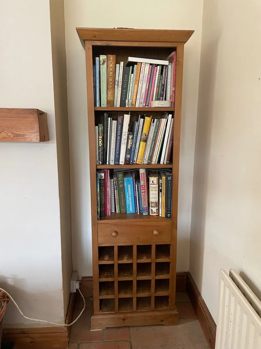 Bookcase with wine rack/ Wine Cupboard - Image 2