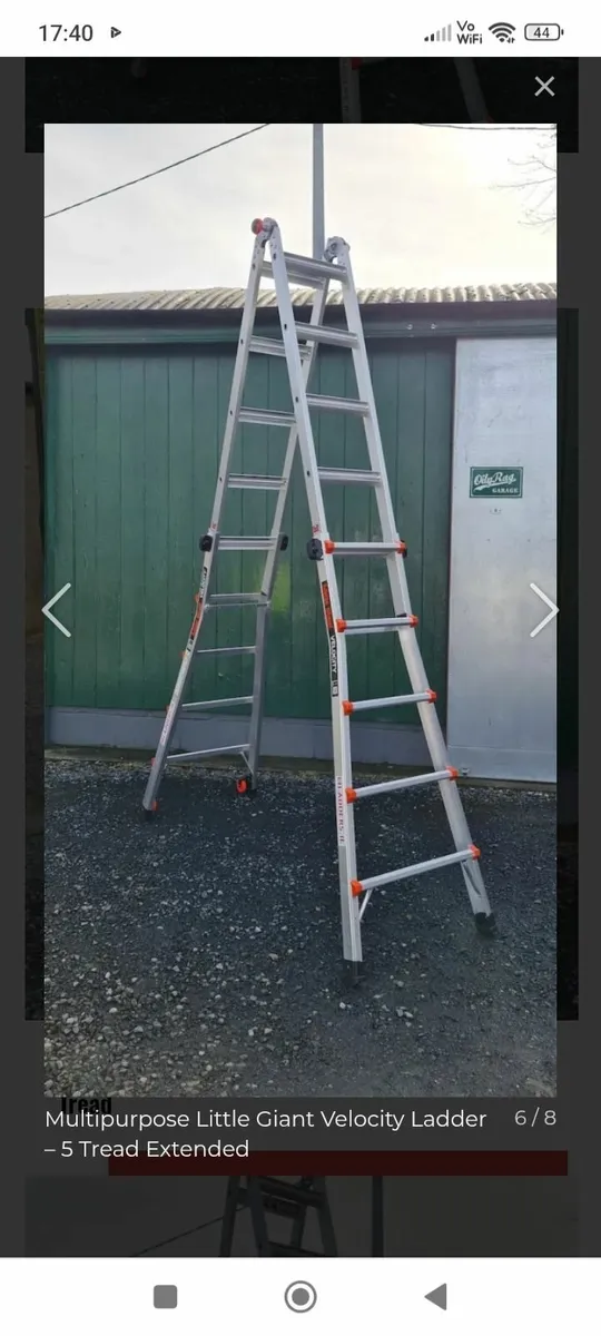Multipurpose Little Giant Velocity Ladder – 5 Trea - Image 1