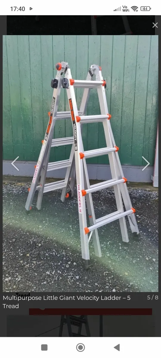 Multipurpose Little Giant Velocity Ladder – 5 Trea - Image 2