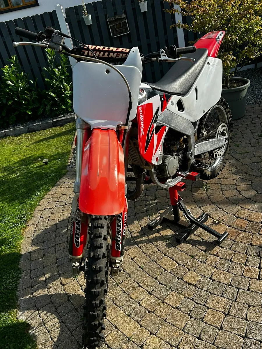 Honda CR 125 cc aluminum frame - Image 1