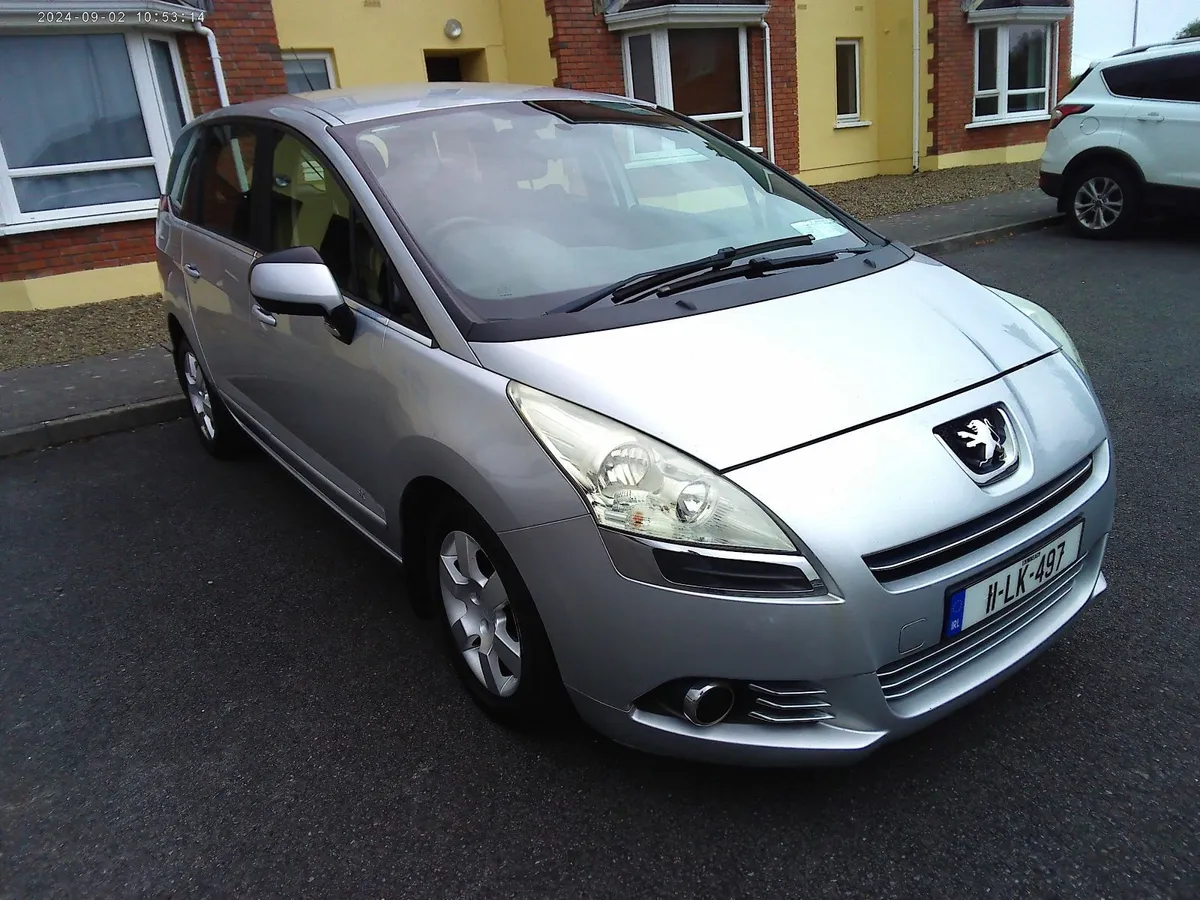 Peugeot 5008 7 seater tax and nct 05/26 - Image 1