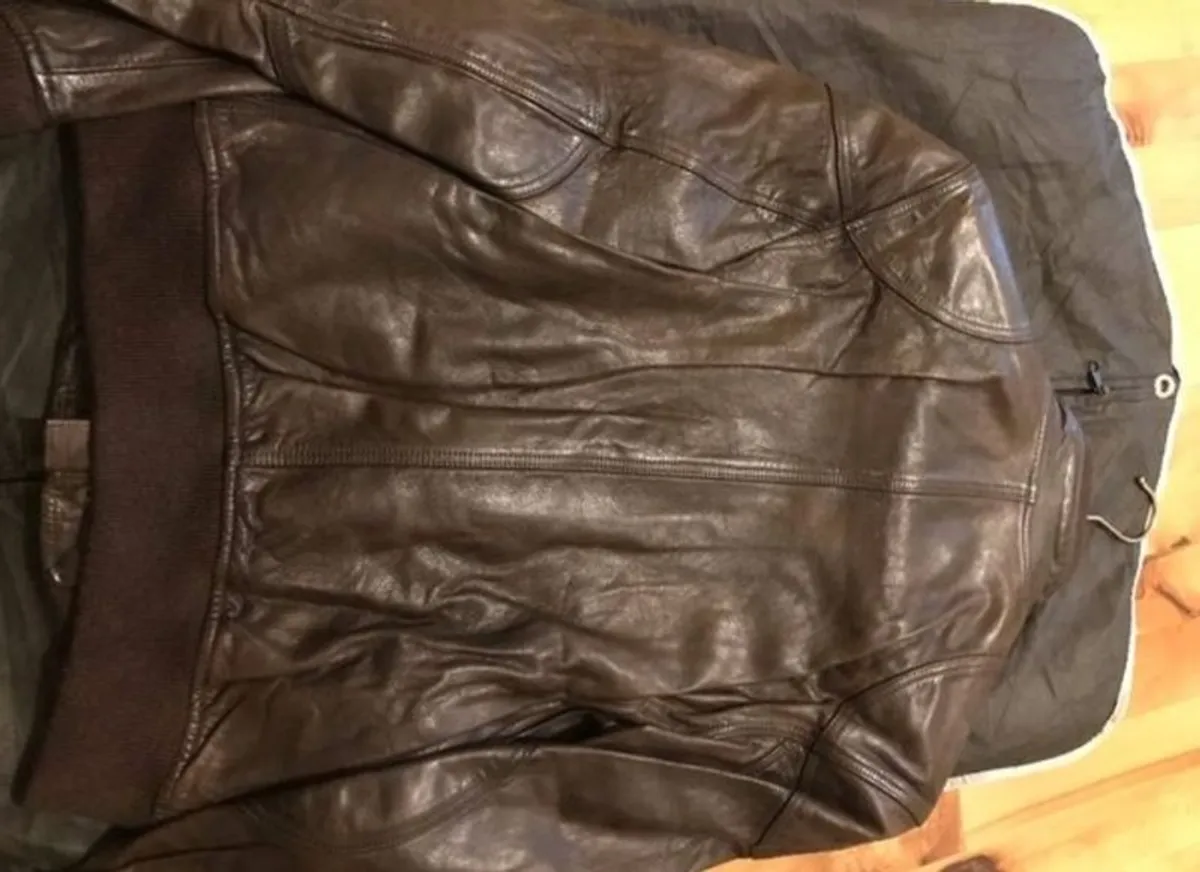 Belstaff Leather Jacket - Image 3
