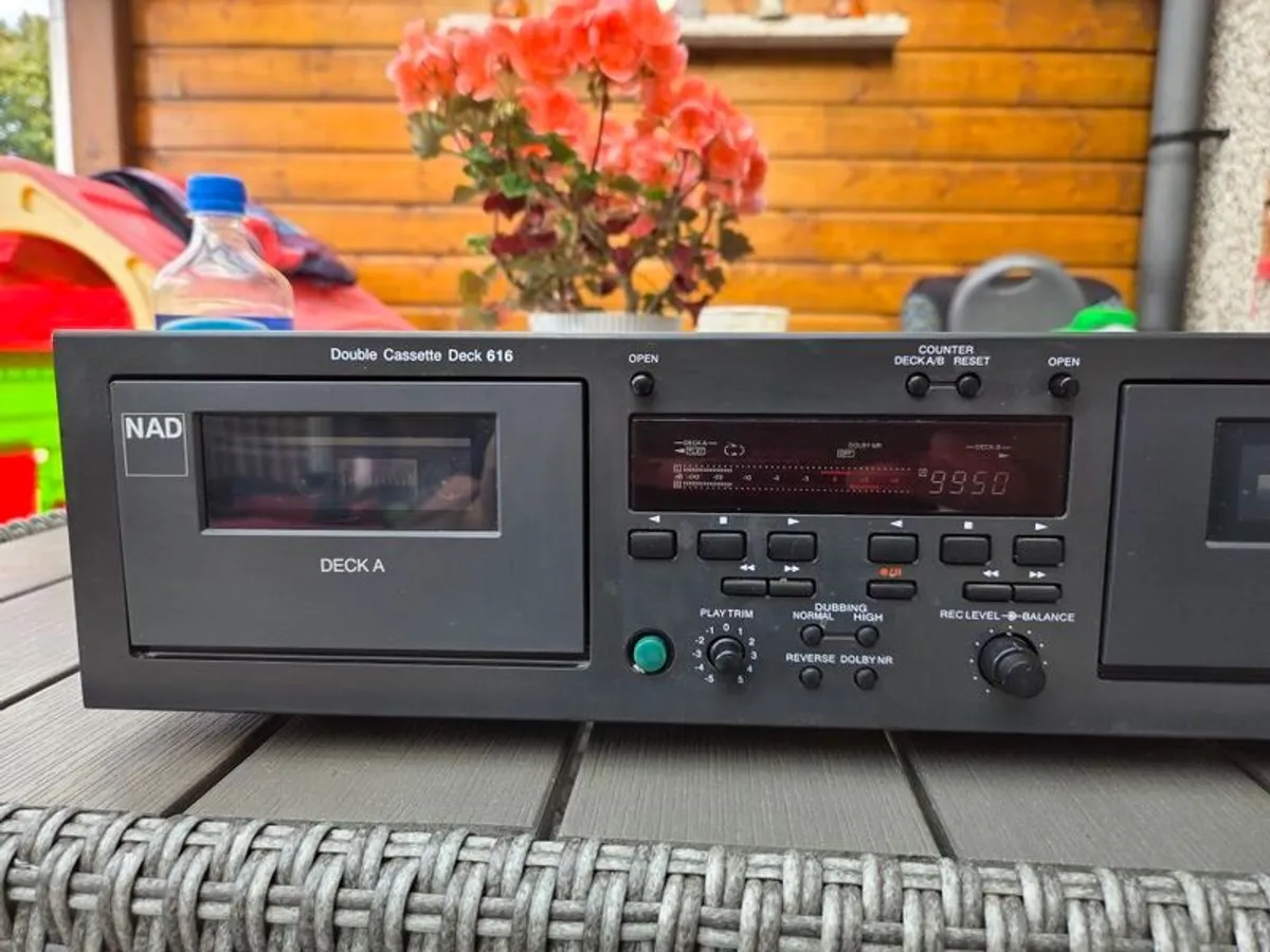 Nad Double Cassette Deck 616 - Image 1
