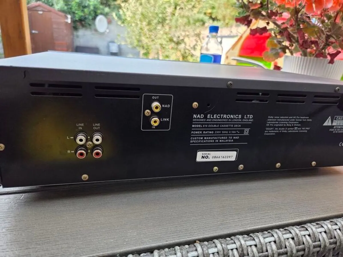 Nad Double Cassette Deck 616 - Image 4