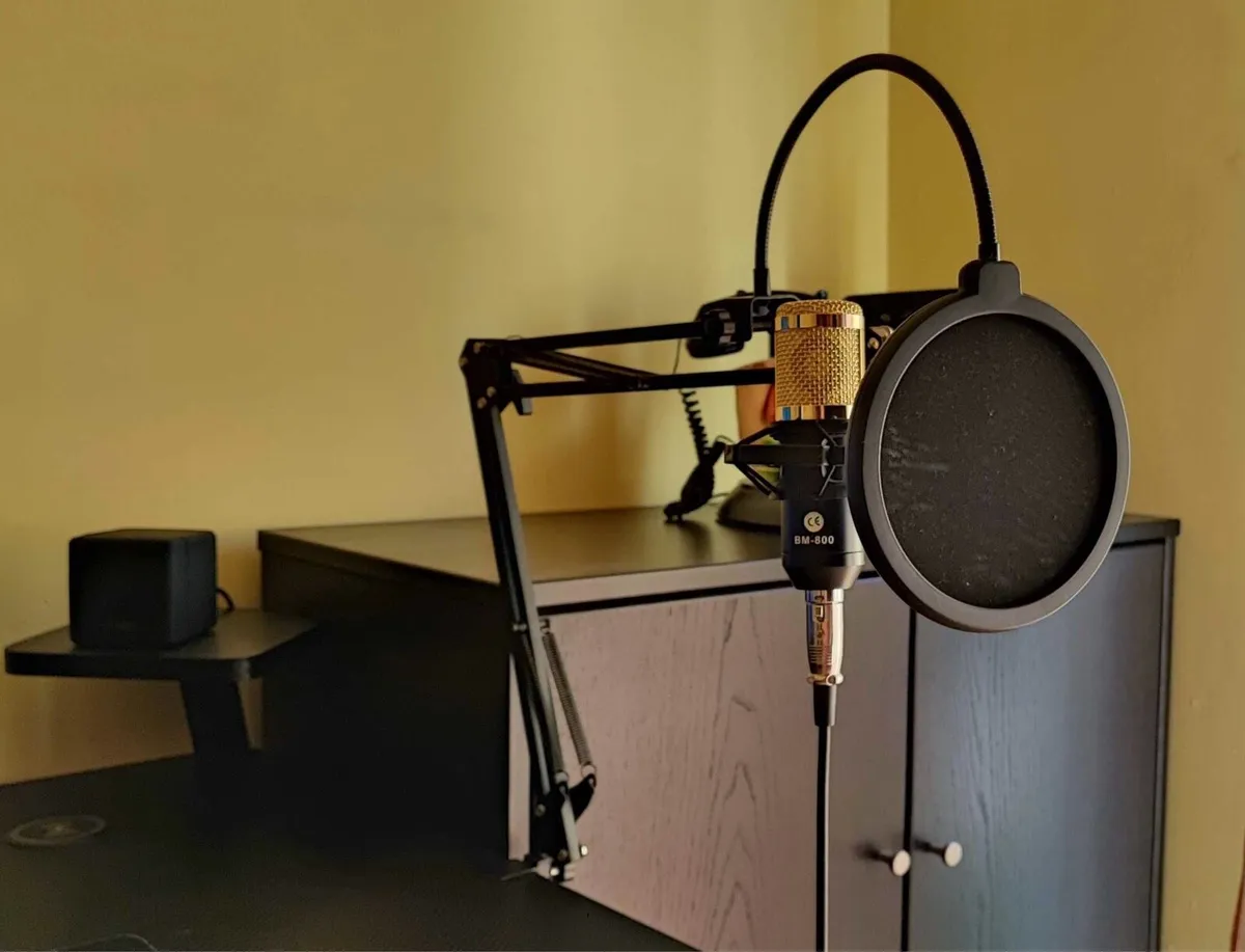 Microphone and stand - Image 1