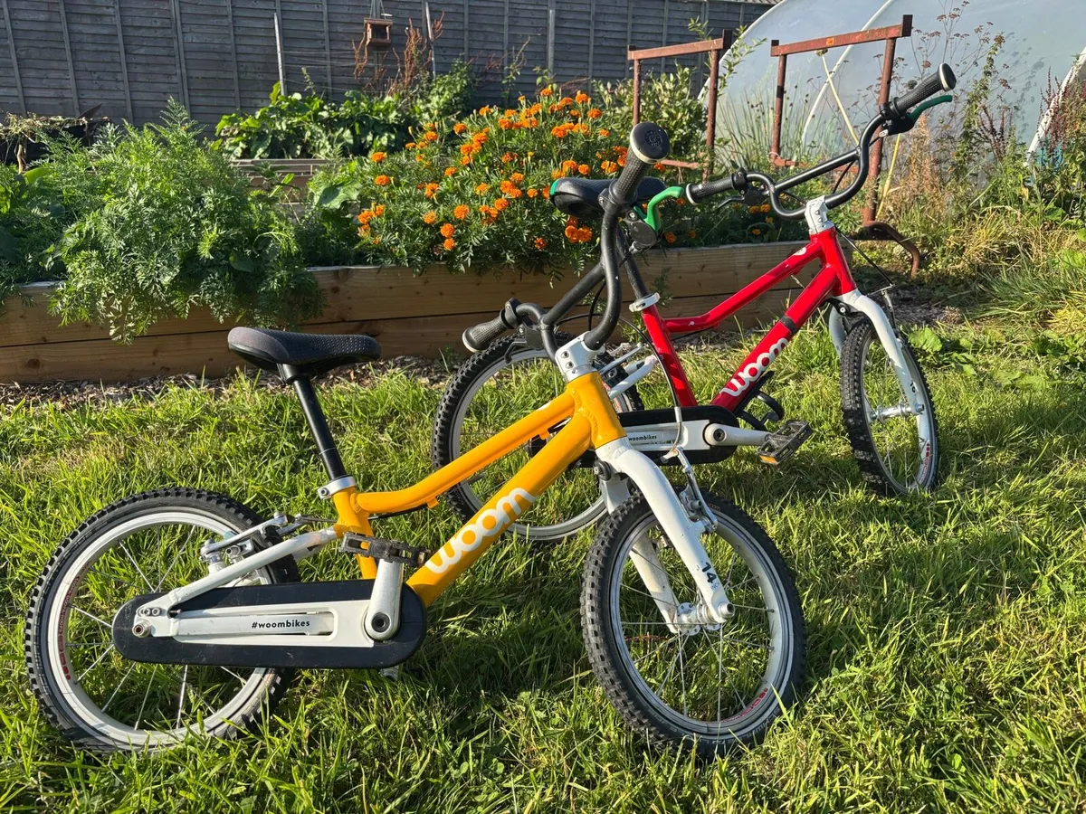 Woom 2 and Woom 3 Kids Bike - Image 1