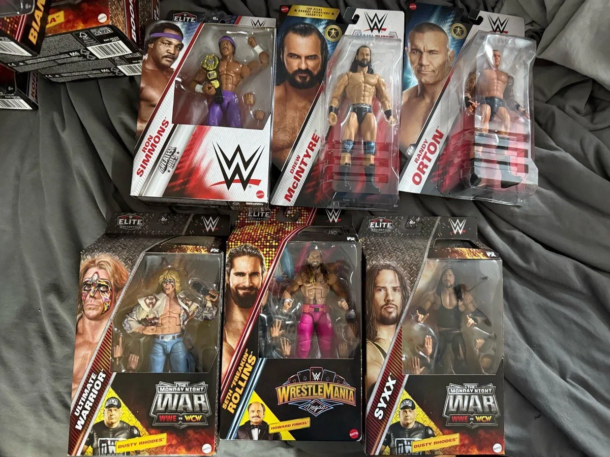 18 Boxed Wwe wrestling toy bundle - Image 2