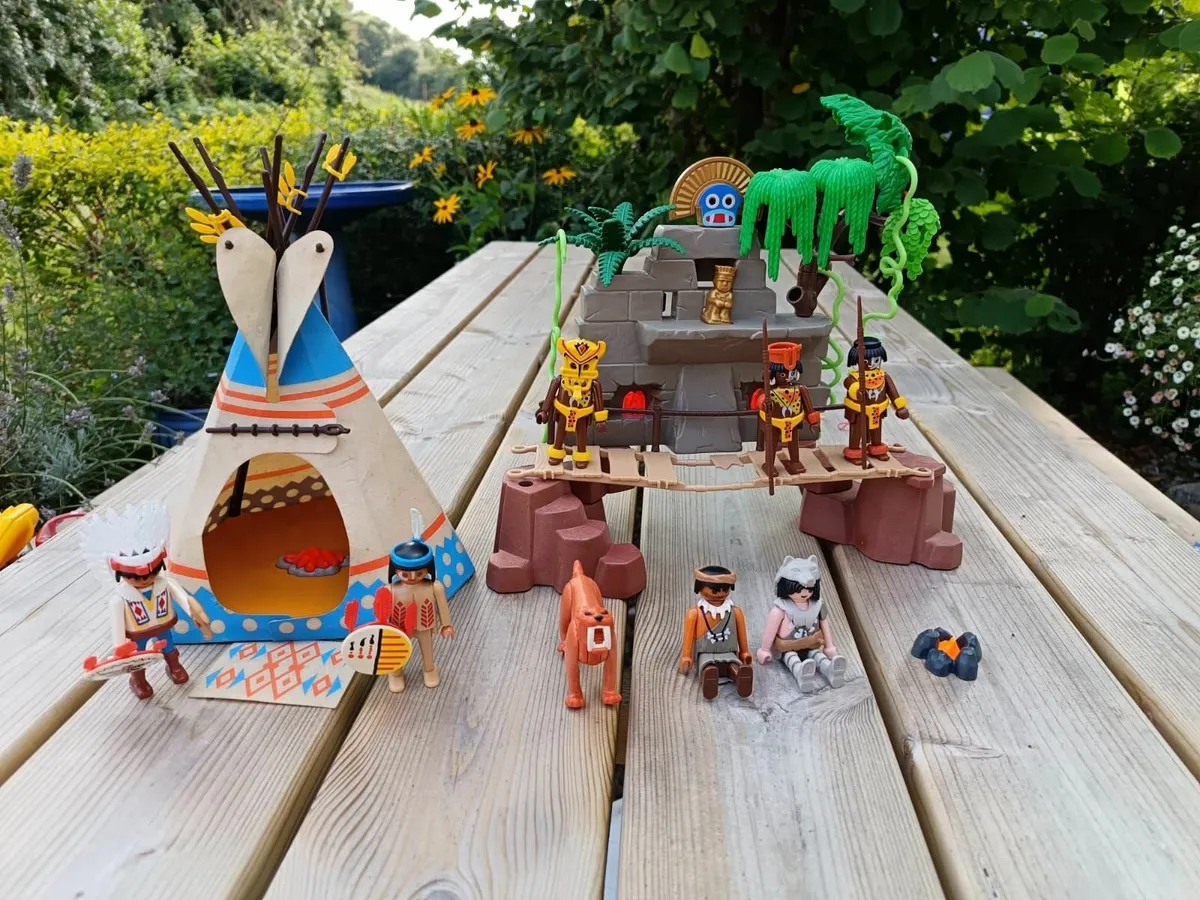 Playmobil indigenous people set - Image 1