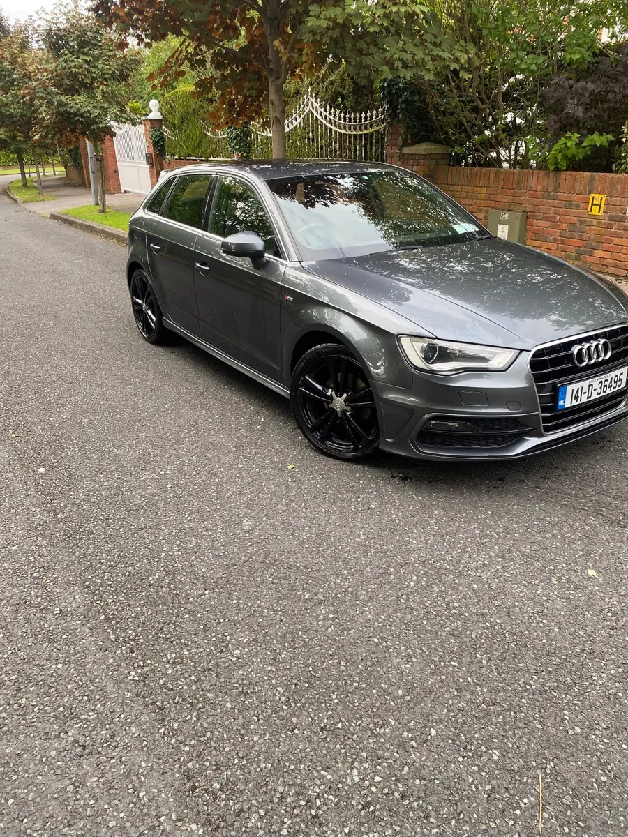 Audi A3 2014 sline black edition - Image 1