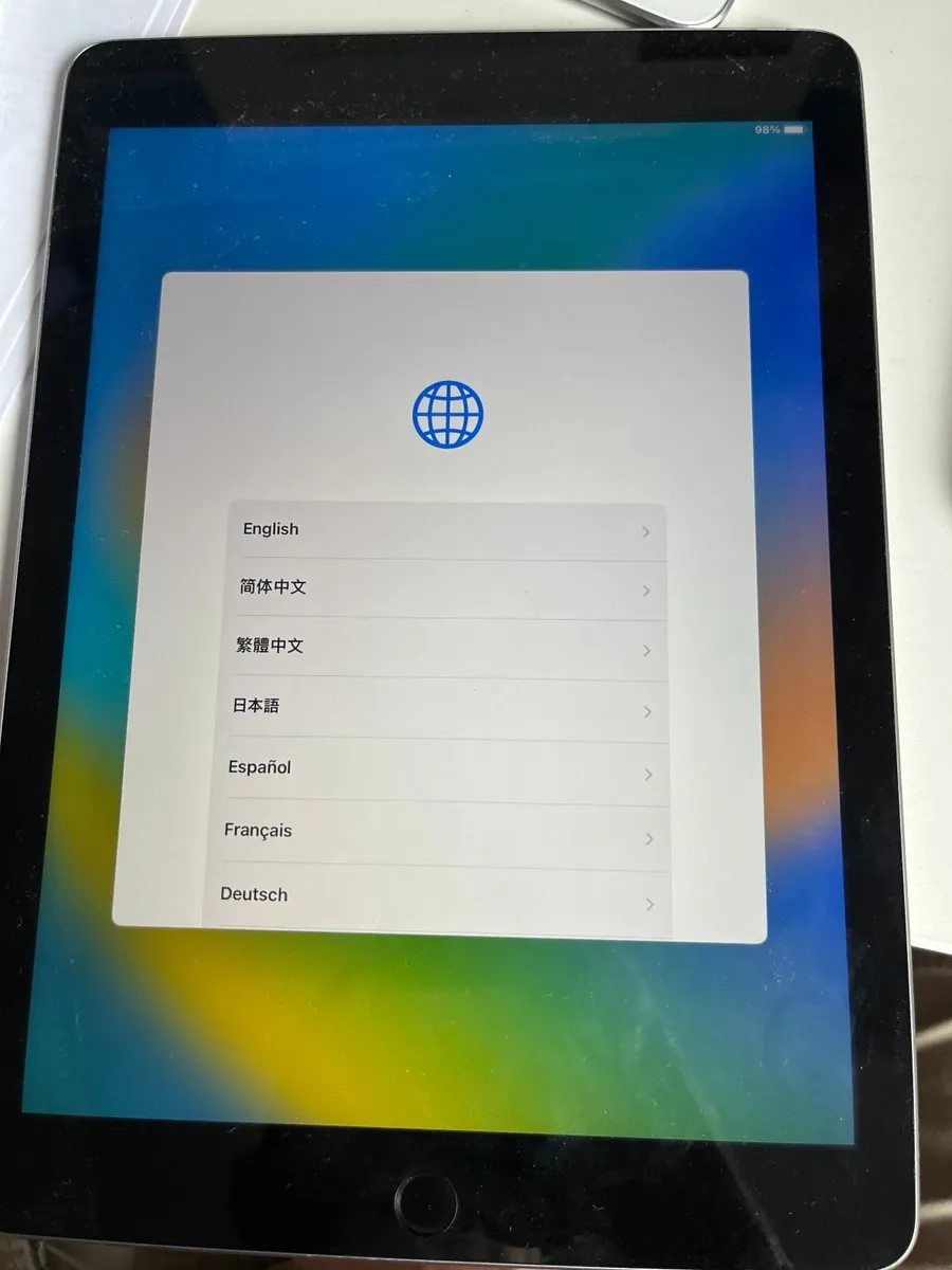 Black iPad - 5th Generation - Image 1