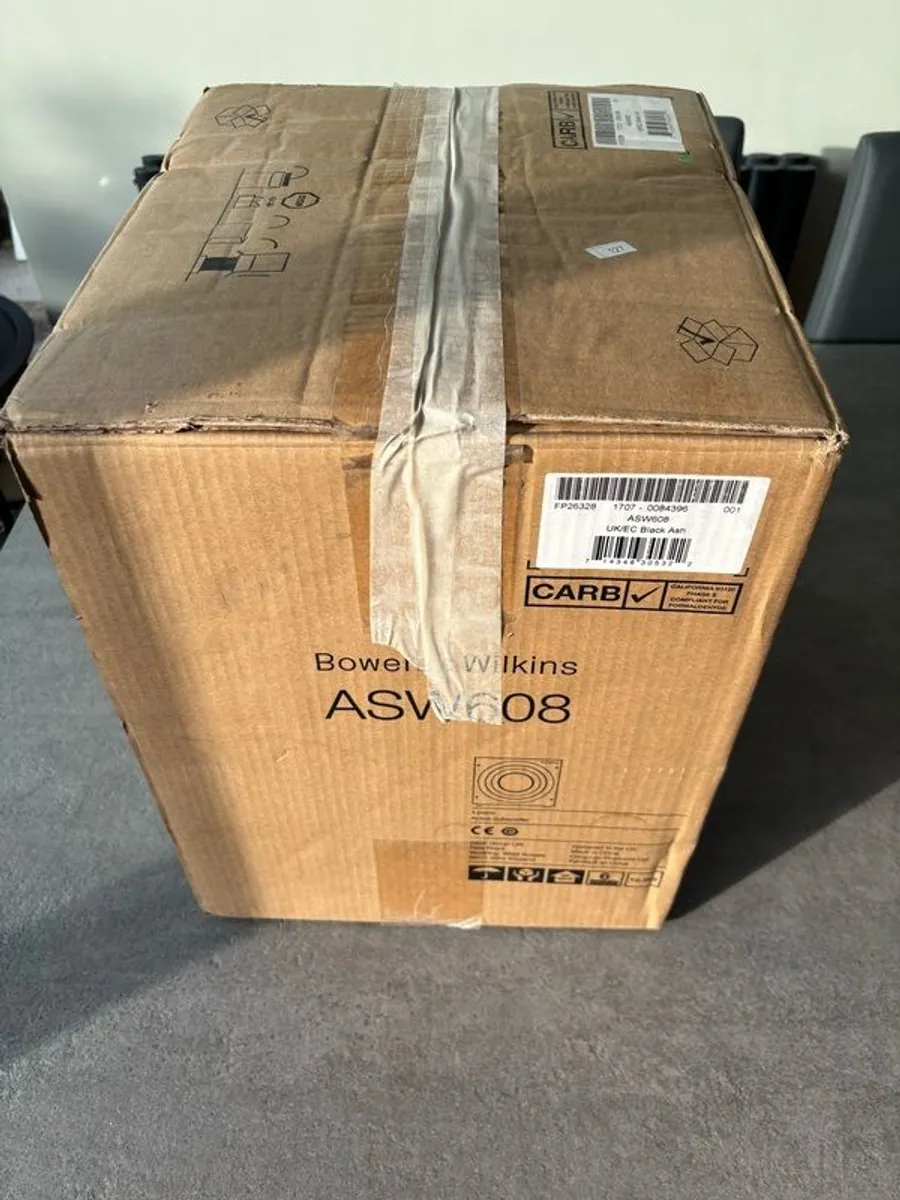 Bowers and Wilkins ASW608 subwoofer (black ash) - Image 1
