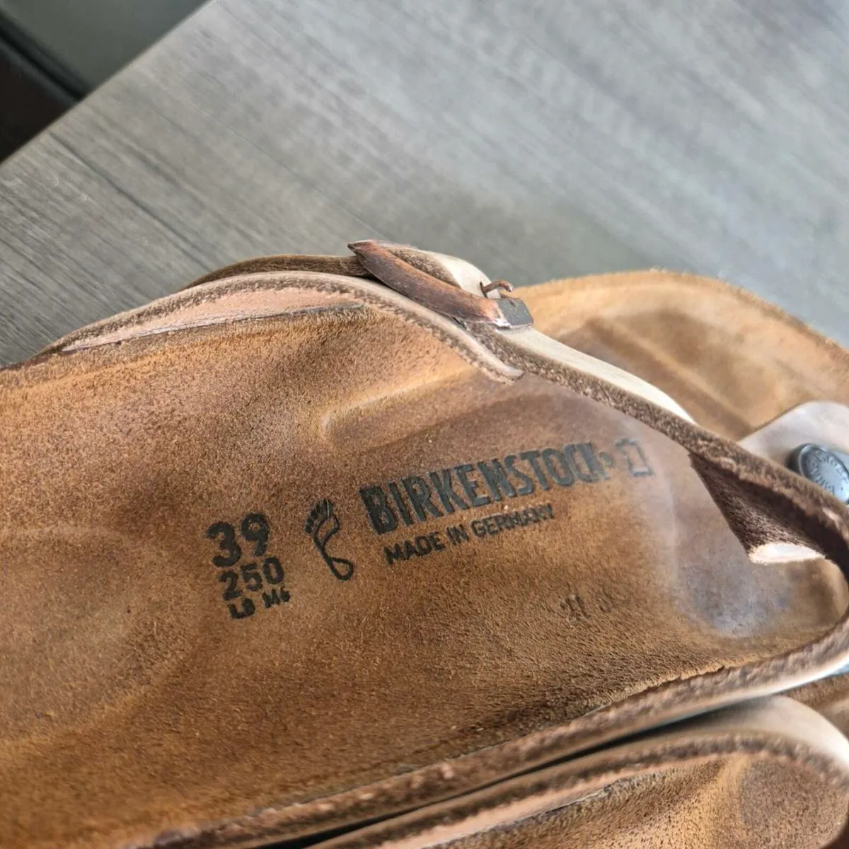 Birkenstock sandalas tan&brown leather - Image 3